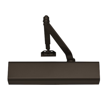 Yale Door Closer, Tri-Packed Regular, Parallel, Top Jamb Mount, Non-Hold Open, Size 1-6, Dark Bronze 3501 690